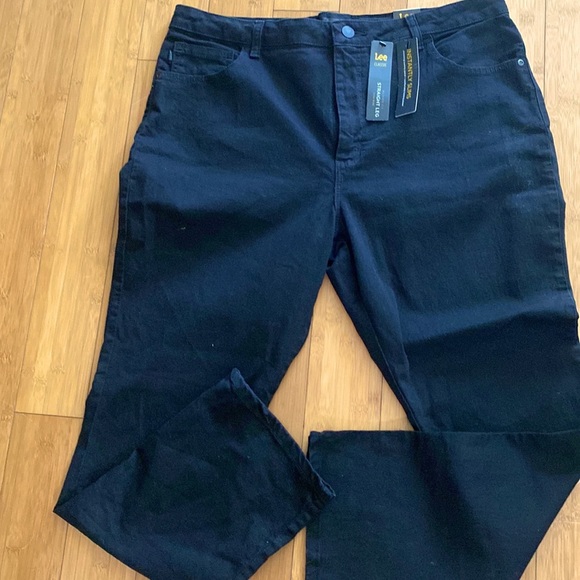 Lee Black Jeans New with Tags - Picture 1 of 4